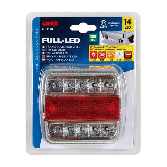 Přídavné FULL-LED zadní světlo Lampa – multifunkční osvětlení pro větší bezpečnost - Obrázek 3