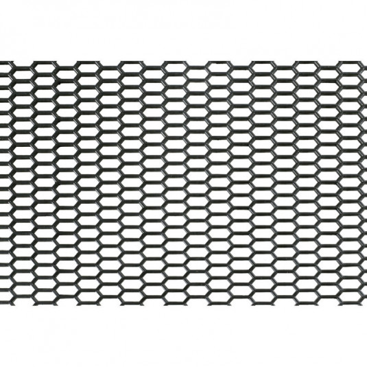 Tuningová mřížka ORIGINAL LOOK 120x40 cm – Černá hliníková mřížka Lampa pro přední masku