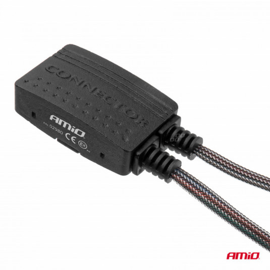 LED žárovky H7 X3 Series AMiO – výkonné osvětlení pro hlavní světlomety s Canbus - Obrázek 5