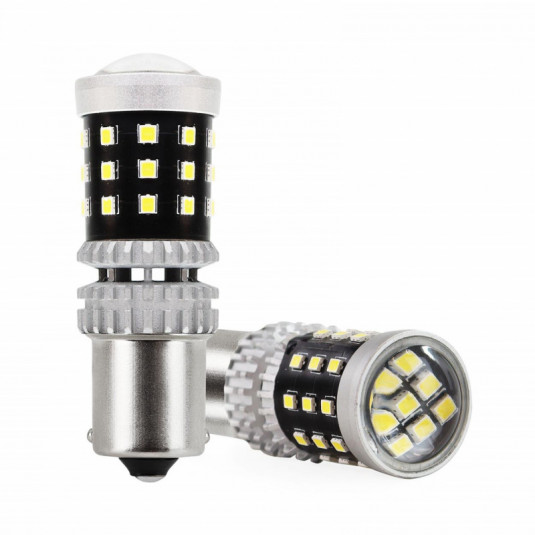 LED žárovky CANBUS 39SMD 1156 BA15S P21W R10W R5W bílé 12V/24V – Amio - Obrázek 2