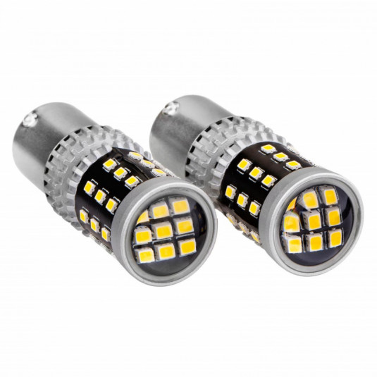 LED žárovky CANBUS 39SMD 1156 BA15S P21W R10W R5W bílé 12V/24V – Amio - Obrázek 3