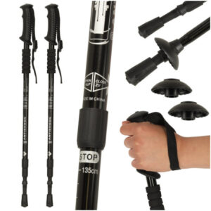 Skládací Nordic Walking Tyče 2 ks – Lehké Aluminiové