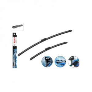 Přední stěrače Bosch Aerotwin 650/450 mm pro VW Golf VIII (2019) – tiché bezramínkové stěrače