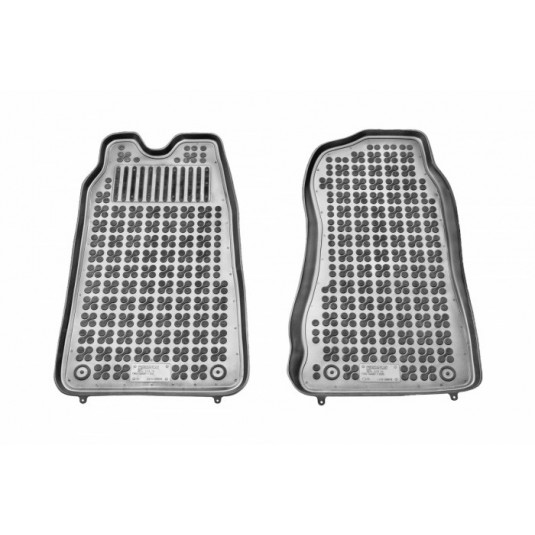 Pryžové rohože FORD TRANSIT III přední s vysokým okrajem 3 cm – REZAW Plast