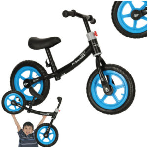 Trike Fix Balance dětské odrážedlo černo-modré – lehké pro děti od 80 cm