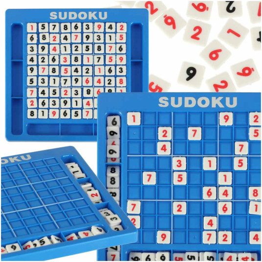Číselná logická hra Sudoku – trénink mozku pro děti i dospělé