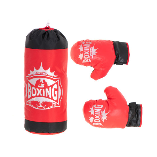 Boxovací pytel a rukavice dětská sada – trénink jako u opravdových boxerů