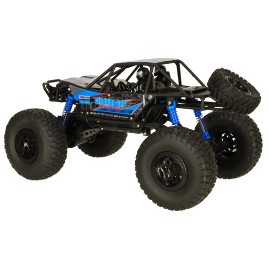 RC Crawler Climbing Car 1:10 4WD 48 cm – Mimořádně silný dálkově ovládaný terénní vůz, modrý - Obrázek 4