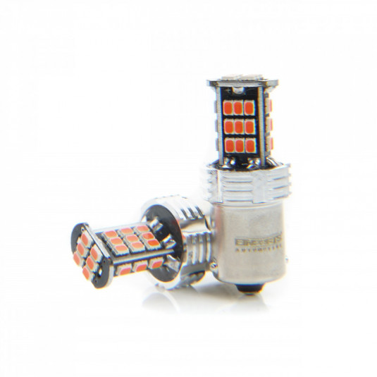 Einparts P21W LED žárovka 30x SMD 3020 červená CANBUS 12/24V – spolehlivé osvětlení bez chybových hlášení - Obrázek 2