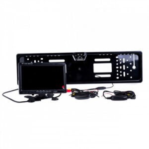Bezdrátová Cúvacia Kamera v Rámě SPZ s 7" Monitorem – Einparts