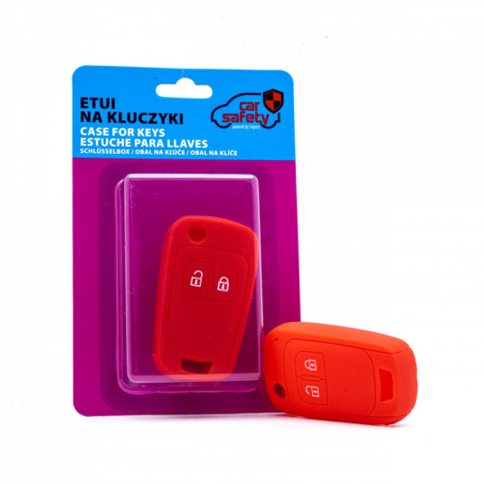 Silikonový obal na klíče Einparts EPKC21 červená pro Chevrolet