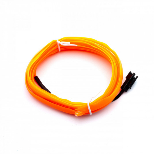 LED Svetlovodný Pásek 2m Einparts – Oranžové Interiérové Osvětlení 12V - Obrázek 3