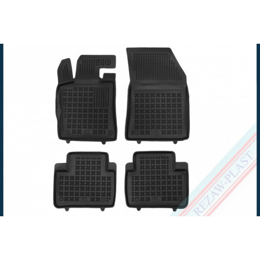 Pryžové rohože Citroen C5 X (od 2021) se zvýšeným okrajem – REZAW Plast