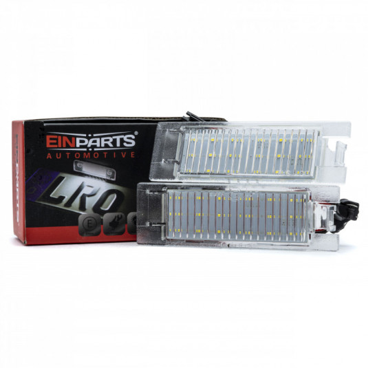 LED osvětlení SPZ pro Alfa Romeo 147 (937_) 2000–2010 | Einparts EP179 | 6000K bílé | CAN-BUS