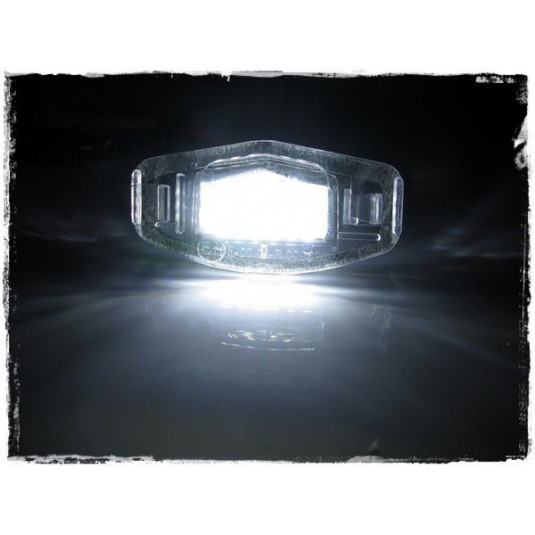 Einparts LED osvětlení SPZ pro Honda City IV Saloon (GE4) 2002–2009 – 6000K bílé světlo, CAN-BUS - Obrázek 4