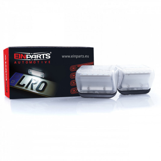 Einparts LED osvětlení SPZ pro Mazda 6 Saloon GG 2002–2008 – bílé 6000K