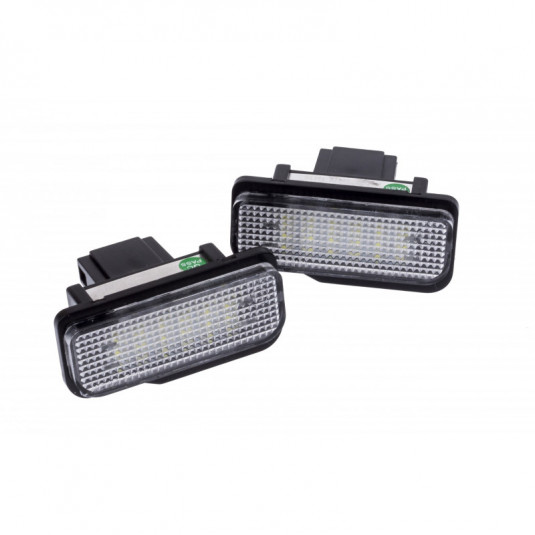 Einparts LED osvětlení SPZ pro Mercedes-Benz SLK R171 (2004–2011) – 6000K, CAN BUS, E4 - Obrázek 5