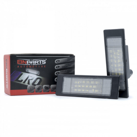 Einparts LED osvětlení SPZ pro MINI Countryman R60 (2010–2016) – výměna žárovky pro jasnější podsvícení tabulky