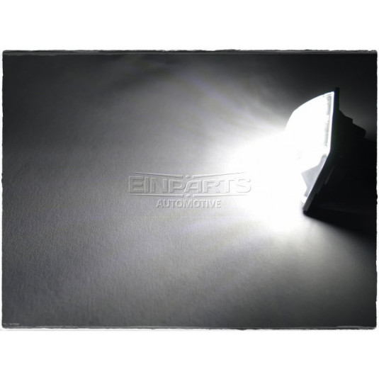 Einparts LED osvětlení SPZ pro Nissan Sentra VII (B17) 2012–2020 – bílé 6000K, CAN-BUS - Obrázek 4