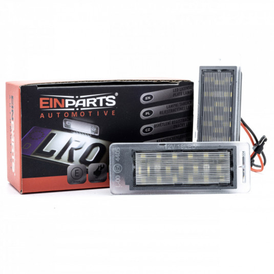 Einparts LED osvětlení SPZ pro Opel Mokka / Mokka X (J13) od 2012 – 6000K