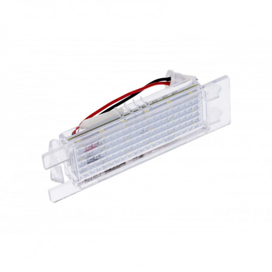 Einparts LED osvětlení SPZ pro Opel Meriva A MPV X03 (2003–2010) – 6000K čistá bílá, E4 homologace - Obrázek 4