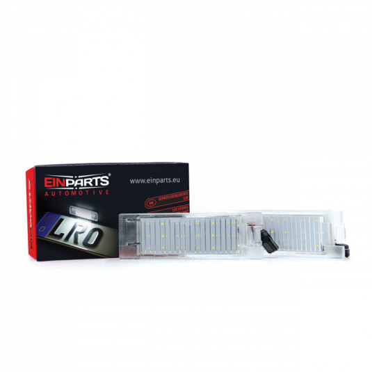 Einparts LED osvětlení SPZ pro Opel Meriva A MPV X03 (2003–2010) – 6000K čistá bílá