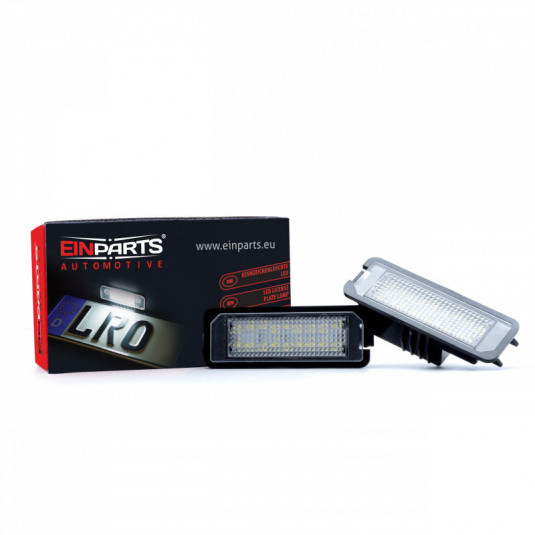 Einparts LED osvětlení SPZ pro Porsche Boxster (987) 2004–2012 – čistě bílé 6000K
