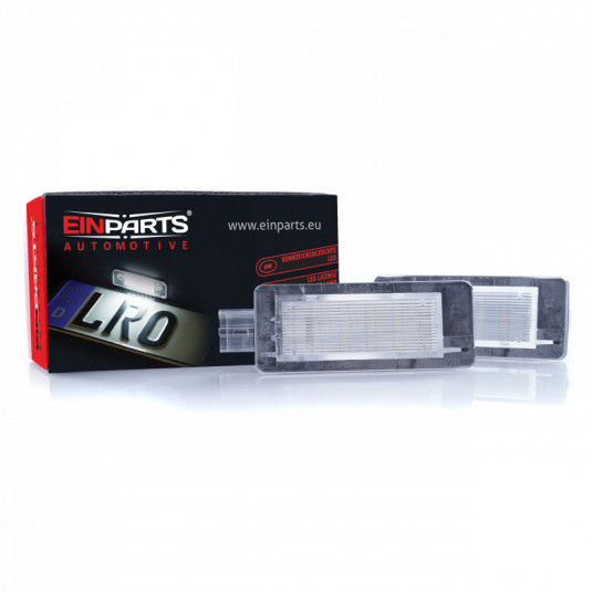 Einparts LED osvětlení SPZ pro Renault Scénic II