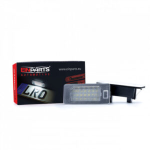 LED osvětlení SPZ Skoda Fabia II (542) 2006–2014 | Einparts EP21 | CAN-BUS | 6000K