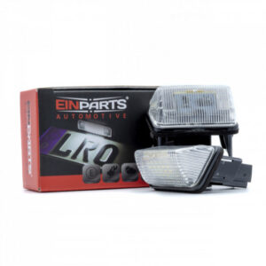 Einparts LED osvětlení SPZ pro TOYOTA COROLLA E15 2006–2014 – čistě bílé 6000K