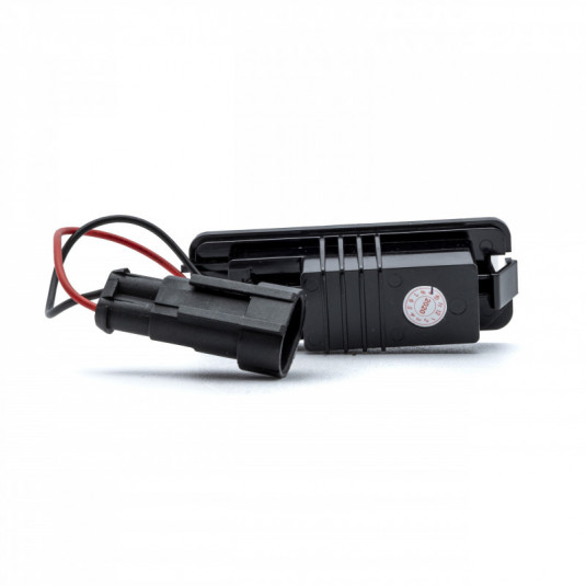 Einparts LED osvětlení SPZ pro VW Fox 2003–2014 – čistá bílá 6000K, CAN BUS, E4 homologace - Obrázek 4