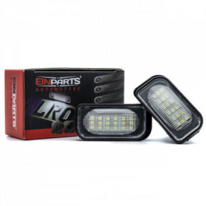 Einparts LED osvětlení SPZ pro Mercedes-Benz C-Class W203 2000–2007 – 2x 1