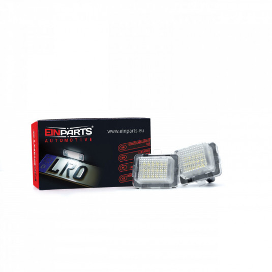 LED osvětlení SPZ Einparts pro Mercedes-Benz C-Class W204 (2007–2014) – 2x1
