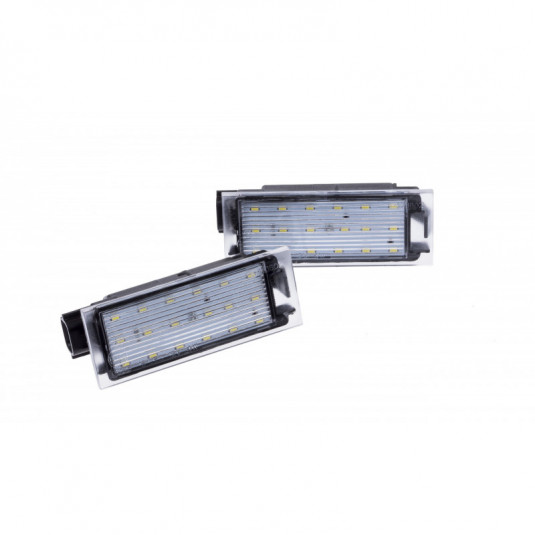 LED osvětlení SPZ Einparts pro Renault Laguna III Grandtour (KT0/1) 2007–2015 – 6000K bílé světlo, CAN-BUS - Obrázek 3