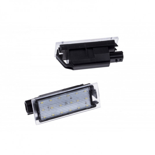 LED osvětlení SPZ Einparts pro Renault Laguna III Grandtour (KT0/1) 2007–2015 – 6000K bílé světlo, CAN-BUS - Obrázek 4
