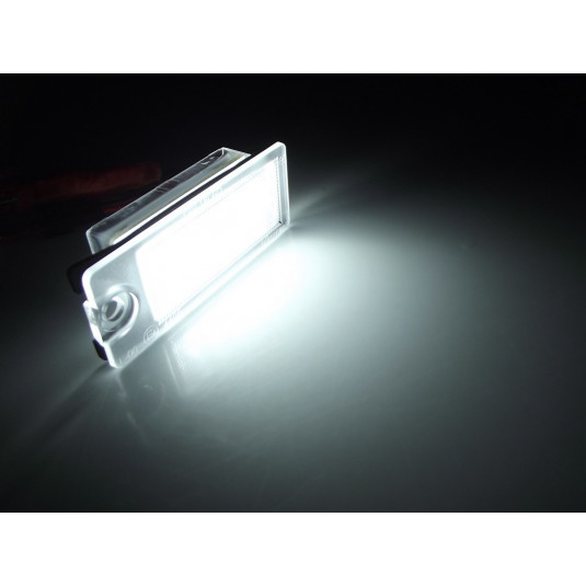 Einparts LED osvětlení SPZ pro VOLVO S80 I (184) 1998–2006 – bílé 6000K, CAN-BUS, E4 - Obrázek 4