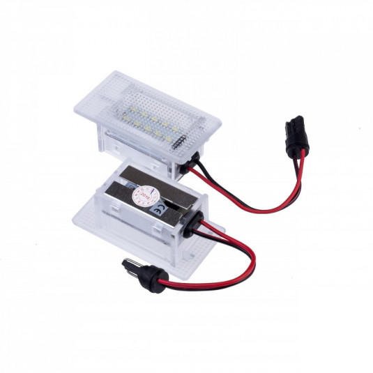 Einparts LED osvětlení do interiéru FORD FIESTA III (GFJ) 1989–1997 – 2×1,8W, 6000K bílé světlo - Obrázek 4