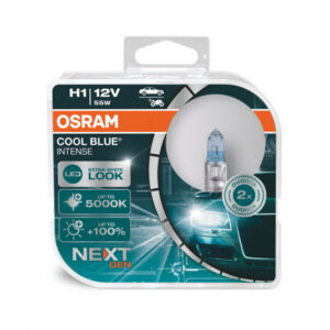 Osram CoolBlue Intense H1 55W 5000K – Halogenová žárovka s extra bílým světlem