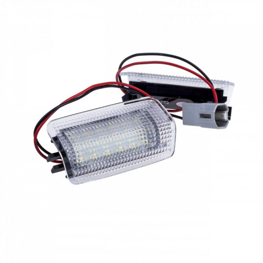 Einparts LED osvětlení dveří pro TOYOTA TUNDRA Pickup (K5, K6) 2006–2013 – bílé 6000K - Obrázek 3