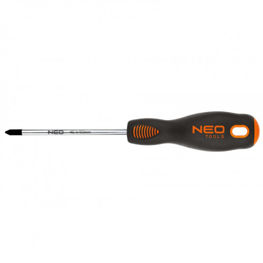 NEO Křížový šroubovák PZ1 x 100 mm – odolný S2 ocel