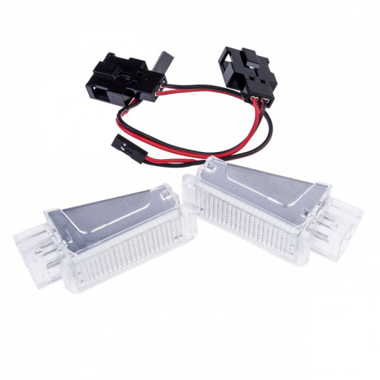 Einparts LED osvětlení dveří pro VW Golf VI (5K1_) 2008–2012 – interiérové podsvícení s bílým světlem - Obrázek 3