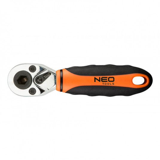 NEO Ráčna přepínací 1/4" 105 mm – odolná ráčna s 72-zubým mechanismem od 4cars