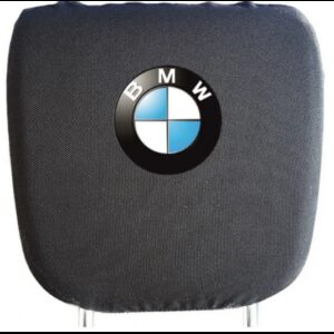 Návleky na hlavové opěrky BMW 2 ks – černé univerzální potahy AutoZulu