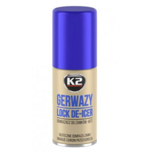 Rozmrazovač zámků K2 50 ml – rychlý odledovací prostředek do -60 °C