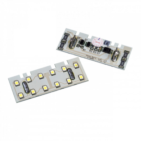 Einparts LED stropní osvětlení BMW 7 E65, E66 (2001–2009) – 2 ks sada, 6000K bílé světlo - Obrázek 4