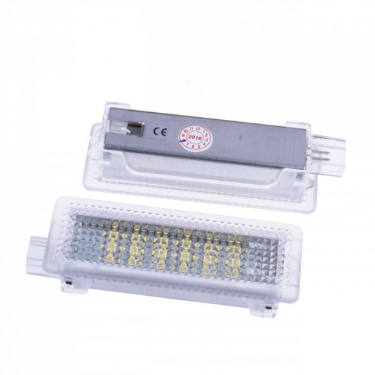 Einparts LED osvětlení prostoru nohou BMW 7 F01 F02 F03 F04 (2008–2015) – bílé 6000K, 2 ks sada - Obrázek 5
