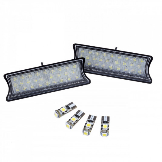 Einparts LED stropní osvětlení pro BMW 7 E65 E66 E67 (2001–2009) – čistě bílé 6000K, 2 ks - Obrázek 3