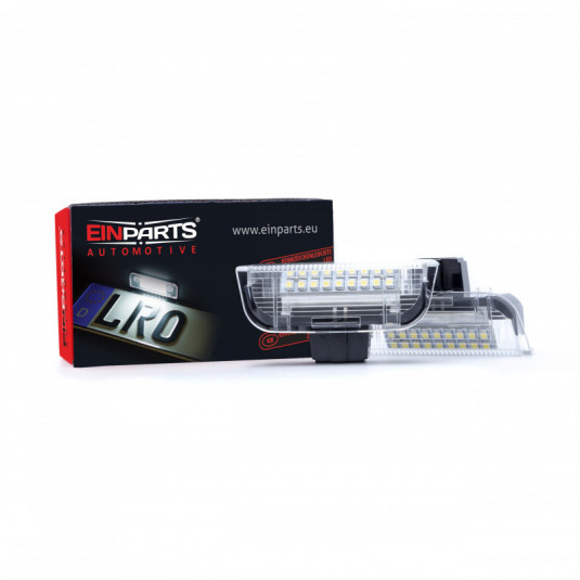 Einparts LED osvětlení dveří pro SKODA SUPERB III Estate (3V5) od 2015 – 6000K bílé světlo