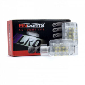 Einparts LED osvětlení dveří pro VOLVO S80 II (124) 2006–2016 – 6000K bílé světlo