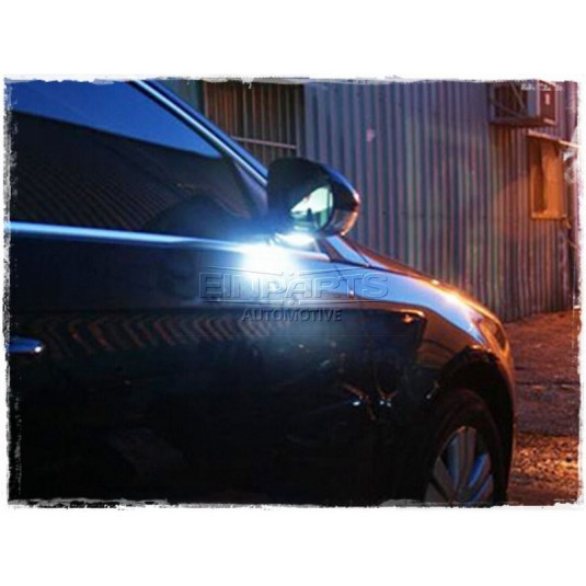 Einparts LED osvětlení zpětných zrcátek pro VW Touran (5T1) 2015–2019 – 6000K bílé světlo - Obrázek 5